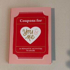 Romantic Activity Coupons for You & Me